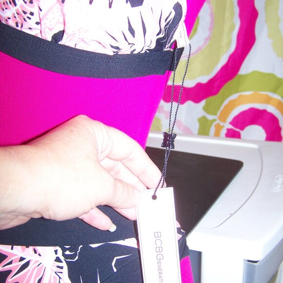 BCBGeneration NWT 2pc Panther Bikini Sz L - Picture 5 of 8